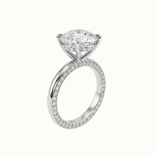 The Célia Pavé | Round Cut