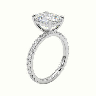 Lina Pave Ring | White Gold