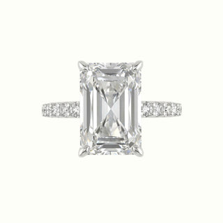 Lina Pave Ring | White Gold