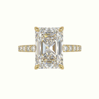 Lina Pave Ring | Yellow Gold