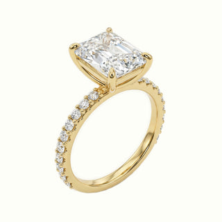 Lina Pave Ring | Yellow Gold