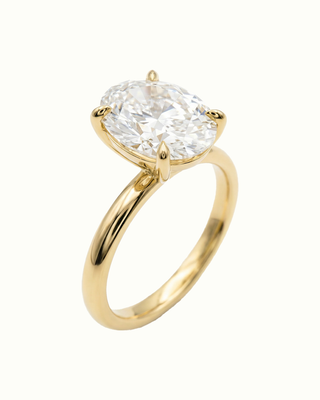 The Lina Solitaire | Oval Cut