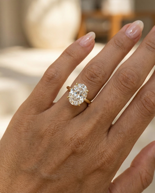The Lina Solitaire | Oval Cut