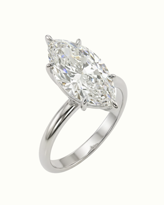 The Lina Solitaire | Marquise Cut
